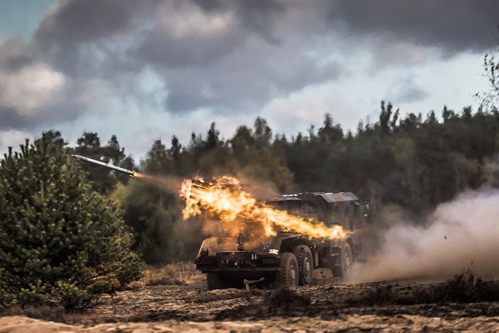 WR-40 Langusta Polish 122mm MRL (E)
